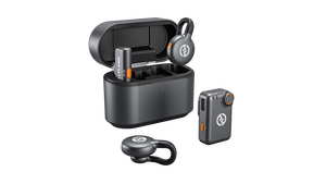 Hollyland - Hollyland Lark M2S Mini Combo İkili Kablosuz Mikrofon Sistemi - Siyah