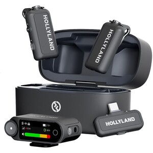 Hollyland - Hollyland LARK MAX 2 Combo 2 Kişilik Kablosuz Mikrofon Sistemi