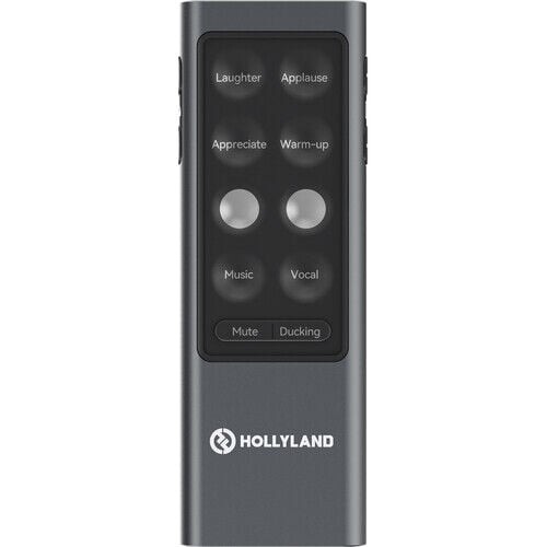 Hollyland MELO P1 Combo Kablosuz El Mikrofon Seti (Siyah)