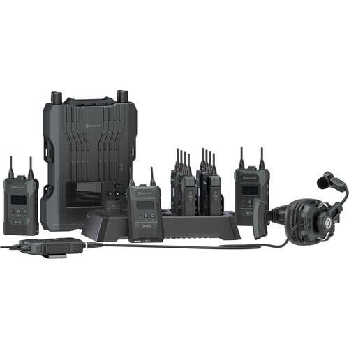 Hollyland Solidcom M1 Pro Full-Duplex Wireless Intercom System | 8 Beltpacks & Headsets