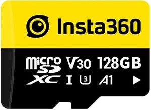Insta360 - Insta360 128GB microSDXC Hafıza Kartı (UHS-I Class 10 / U3 / V30 / A1)