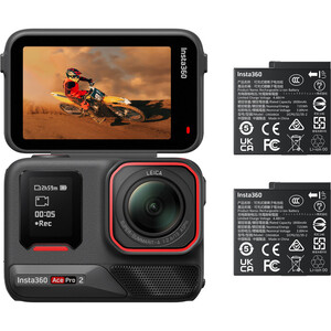 Insta360 Ace Pro 2 Aksiyon Kamera Dual Battery Bundle - Thumbnail