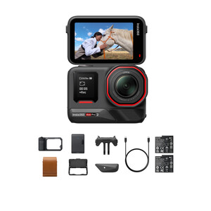 Insta360 - Insta360 Ace Pro 2 Aksiyon Kamera Flash Print Bundle