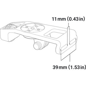 Insta360 Bike Computer Mount (Independent Handlebars) - Thumbnail