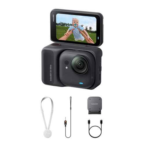 Insta360 GO Ultra Standard Bundle (Siyah)