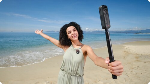 Insta360 Mic Air Kablosuz Yaka Mikrofonu (2.4 GHz)