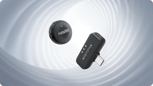 Insta360 Mic Air Kablosuz Yaka Mikrofonu (2.4 GHz)