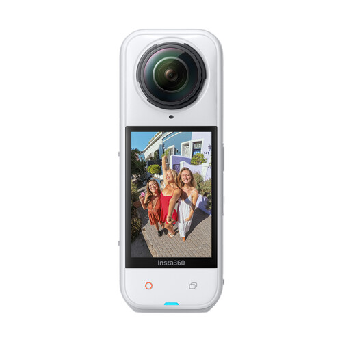 Insta360 X5 8K 360° Kamera Standard Bundle (Saten Beyaz)