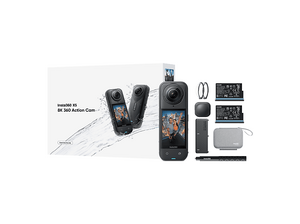 Insta360 - Insta360 X5 Essentials Bundle 8K 360 Derece Aksiyon Kamerası (Siyah) (1)