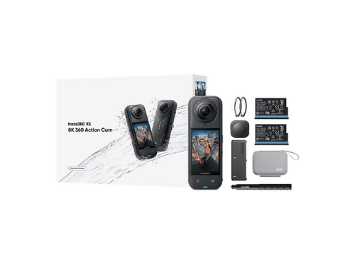 Insta360 X5 Essentials Bundle 8K 360 Derece Aksiyon Kamerası (Siyah)