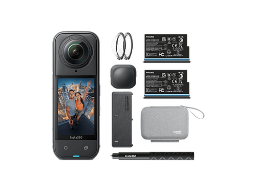 Insta360 X5 Essentials Bundle 8K 360 Derece Aksiyon Kamerası (Siyah)