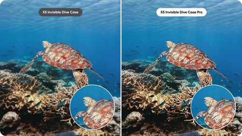 Insta360 X5 Invisible Dive Case Pro