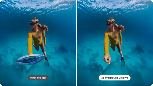 Insta360 X5 Invisible Dive Case Pro