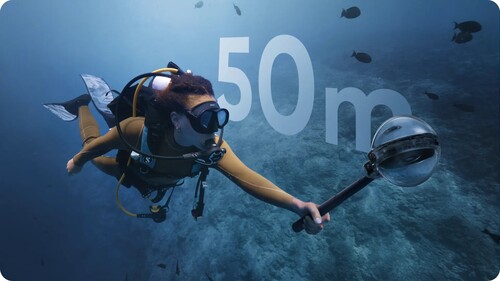 Insta360 X5 Invisible Dive Case Pro