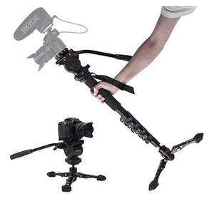 JieYang JY0518B Mandallı Kilit Sistemli Monopod - Thumbnail