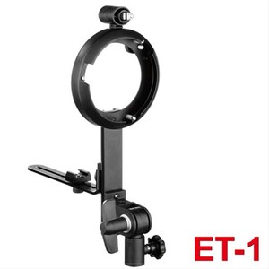 Jinbei ET-1 Tepe Flaşı Bowens Adaptörü (Speedlight Bracket) - Thumbnail