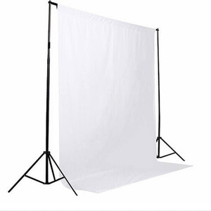 Kaiseberg - Kaiseberg 2x3 m Beyaz Kumaş Fon Fon Standı Kaiseberg - Kaiseberg 2x3 m Beyaz Kumaş Fon Fon Standı