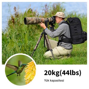 Kaiseberg Ağır Hizmet Tipi Gimbal Tripod Başlığı (31.033) - Thumbnail