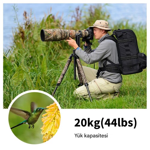 Kaiseberg Ağır Hizmet Tipi Gimbal Tripod Başlığı (31.033)