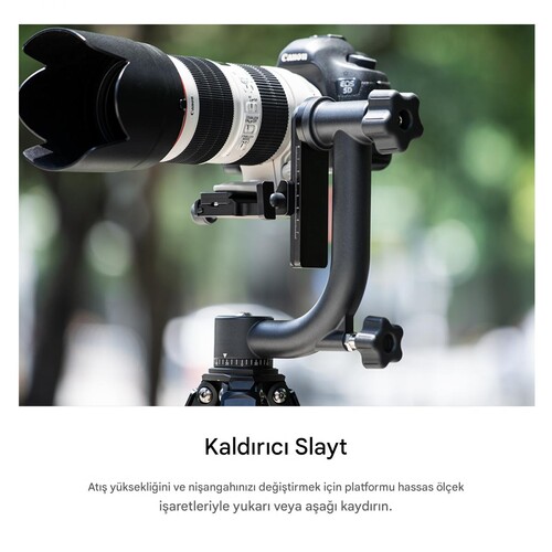 Kaiseberg Ağır Hizmet Tipi Gimbal Tripod Başlığı (31.033)