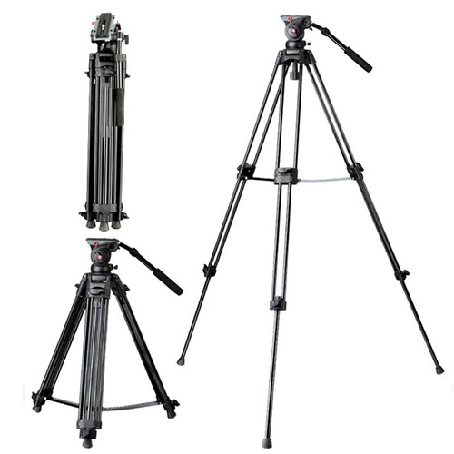 Kaiseberg DCY-8018C Karbon Fiber Video Tripodu