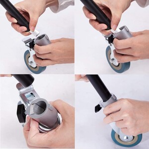 Kaiseberg - Kaiseberg Işık Standı için Döner Teker Frenli Tekerlek Seti (1)