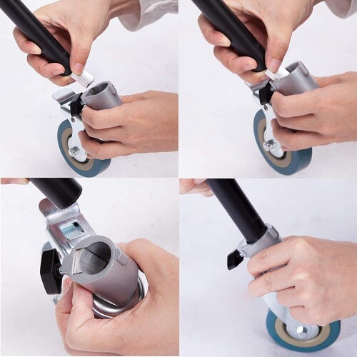 Kaiseberg Işık Standı için Döner Teker Frenli Tekerlek Seti