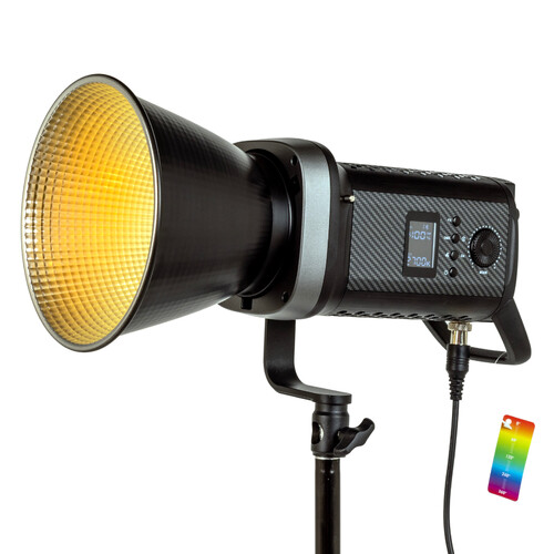 Kaiseberg KS-200 RGB AIR V-Mount Profesyonel Led Işık Seti - Kit 1