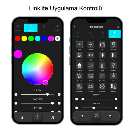 Kaiseberg KS-200 RGB AIR V-Mount Profesyonel Led Işık Seti - Kit 1