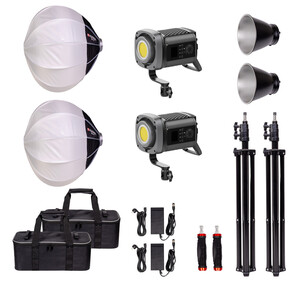 Kaiseberg KS-200B AIR Led KRL-65 Lantern Softbox - Kit 2 - Thumbnail