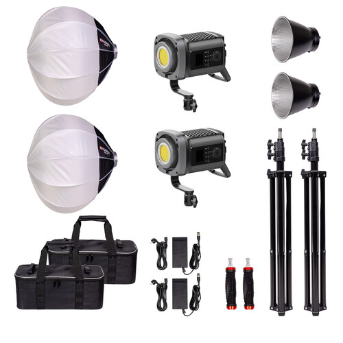 Kaiseberg KS-200B AIR Led KRL-65 Lantern Softbox - Kit 2