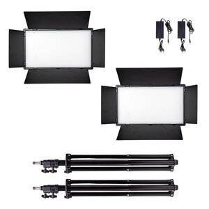 Kaiseberg - Kaiseberg PL-800BI 50W Panel Akrobatik Led Işık - Kit 2