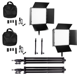 Kaiseberg Pro660 Bi-Color Panel Led Işık İkili Kit - Thumbnail