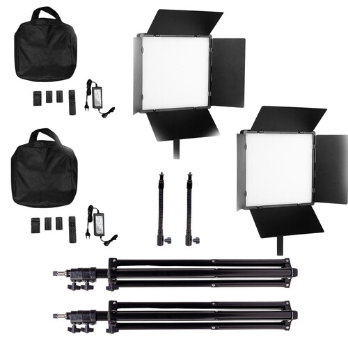 Kaiseberg Pro660 Bi-Color Panel Led Işık İkili Kit