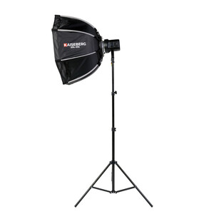 Kaiseberg SK-135FR RGB AIR Spotlight Işık 95cm Octagon Softbox Set - Tekli Kit - Thumbnail
