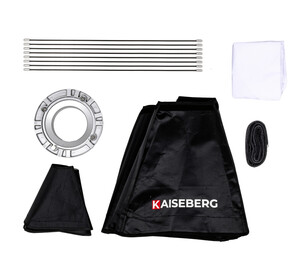 Kaiseberg SK-135FR RGB AIR Spotlight Işık 95cm Octagon Softbox Set - Tekli Kit - Thumbnail