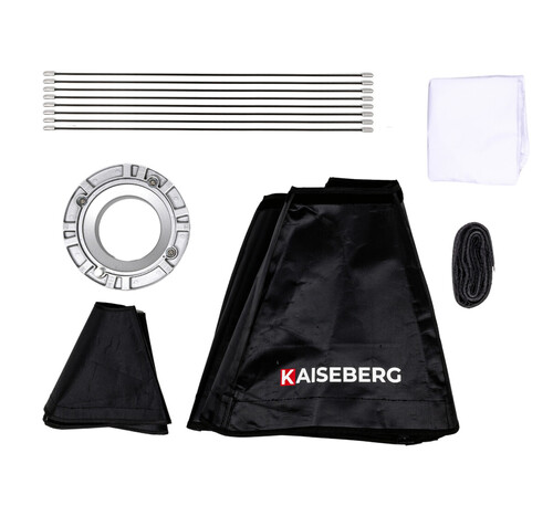 Kaiseberg SK-135FR RGB AIR Spotlight Işık 95cm Octagon Softbox Set - Tekli Kit