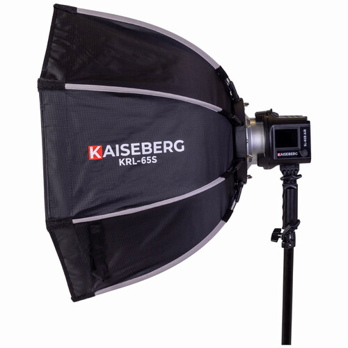 Kaiseberg SL-60B AIR 60W Bataryalı Bi-color Taşınabilir Softbox Işık - Kit 1