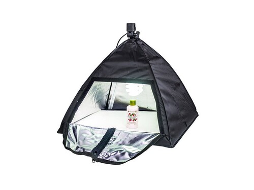 Kaiseberg Sürekli LED 2 in 1 Softbox ve Ürün Çekim Çadırı 75x75cm