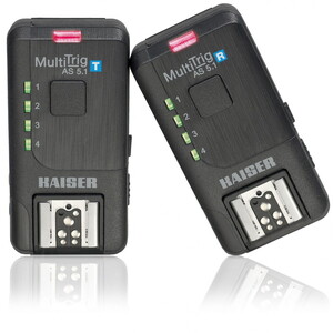Kaiser Fototechnik - Kaiser MultiTrig AS 5.1 Radio Trigger Set Xtra for Camera or Flash (7001)