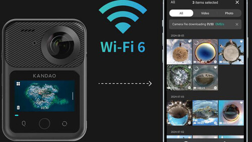 Kandao QooCam 3 Ultra 360° Aksiyon Kamerası