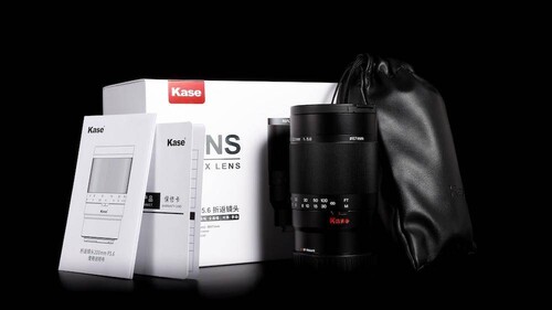 Kase 200mm F5.6 Reflex Lens (Canon RF)