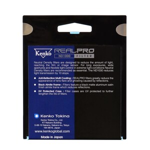 Kenko 52 mm Real Pro MC ND1000 Filtre - Thumbnail