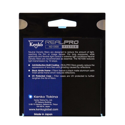 Kenko 52 mm Real Pro MC ND1000 Filtre