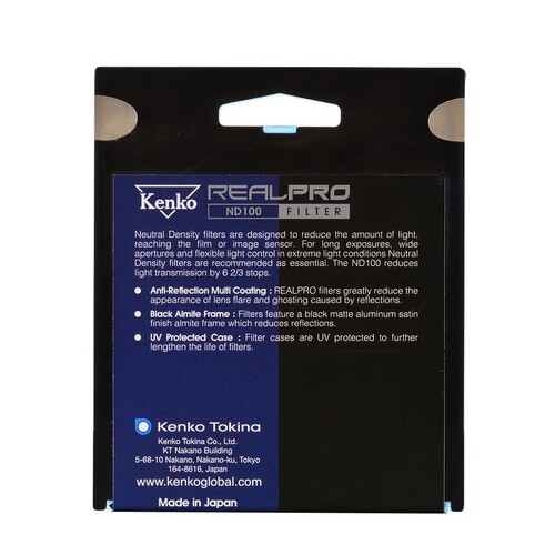 Kenko 67 mm Real Pro MC ND100 Filtre