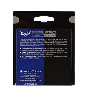 Kenko 67 mm Real Pro MC ND500 Filtre - Thumbnail