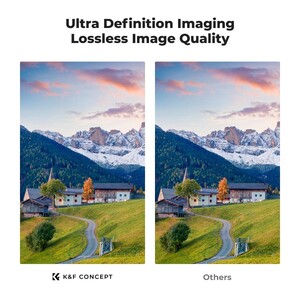 K&F 72mm Nano-D Serisi ND3-ND1000 Filtre (1.5-10 Stop) - Thumbnail