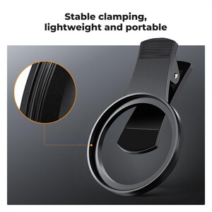 K&F Concept 67mm Klipsli CPL Telefon Kamera Lens Filtre Kiti - Thumbnail