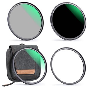 K&F Concept 82mm NANO-X Magnetic MRC-ND1000 / MRC-CPL / MRC-UV Filtre Seti - Thumbnail