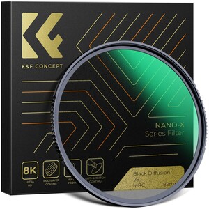 K&F - K&F Concept 82mm NANO-X Magnetic MRC-ND1000 / MRC-CPL / MRC-UV Filtre Seti